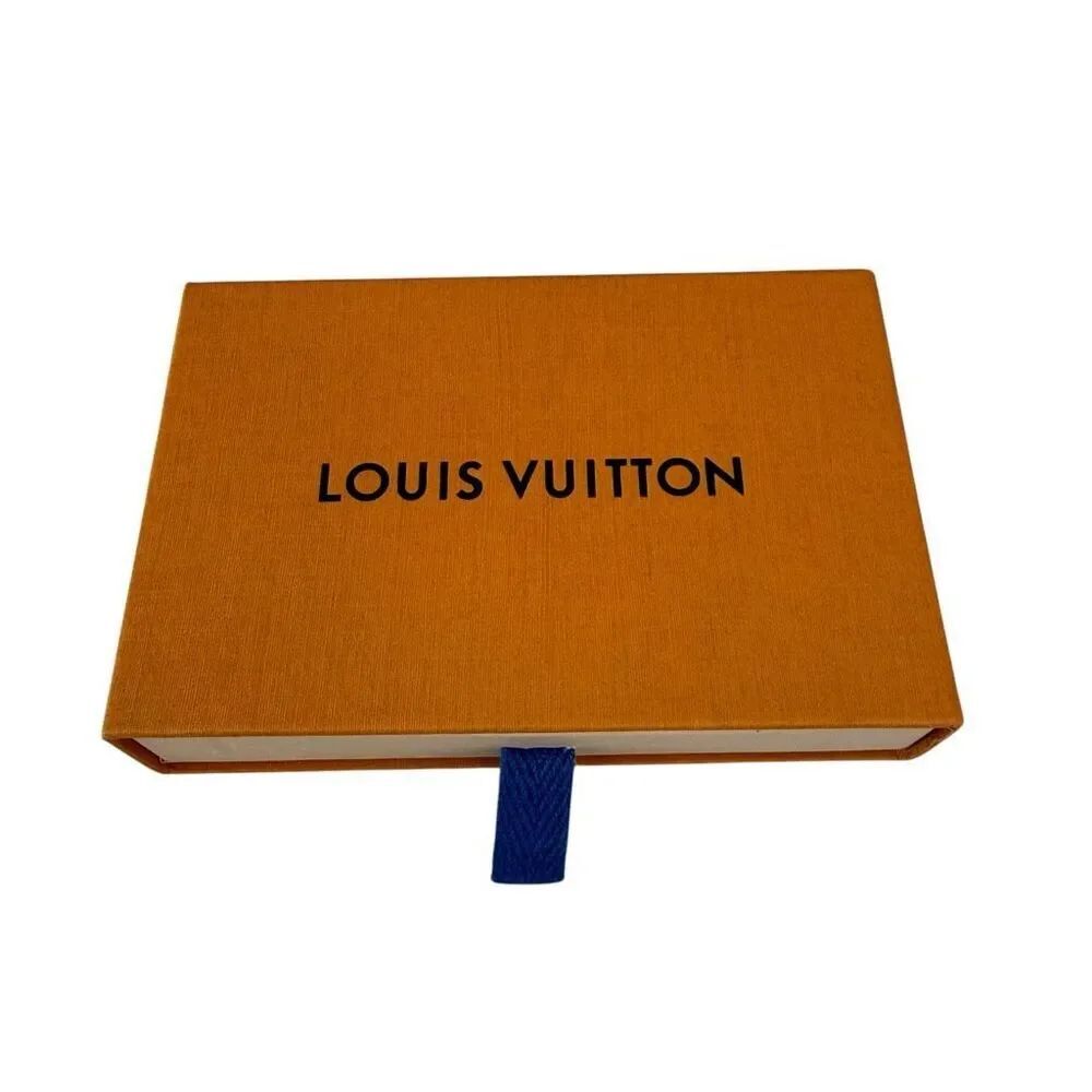 Authentic Louis Vuitton Empty Drawer Gift Box Orange Pull-Out Box 5.5”x3.5”x1”